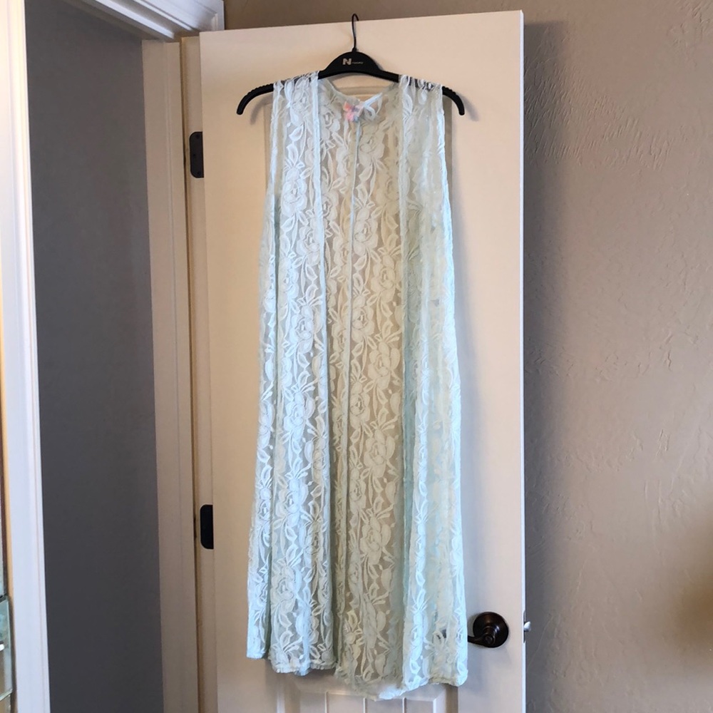 Mint LuLaRoe Joy size S Lace